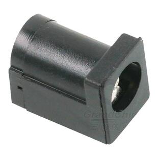 DC-005电源插座5.5-2.1MM 2.5mm 圆孔三脚5V 直流电源母座 全新