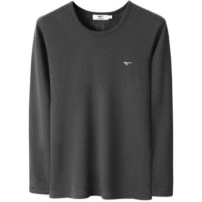 七匹狼保暖加绒加厚棉男内衣套装