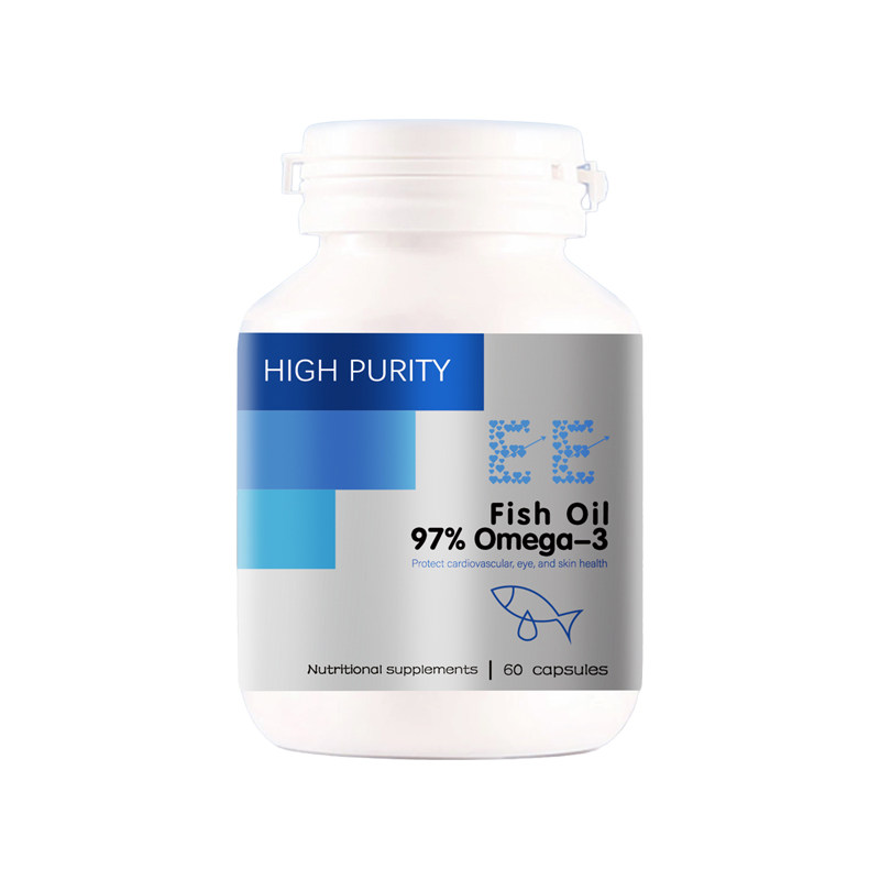 【两瓶装】瑞士EE进口鱼油97%高纯度Omega3美毛靓发卵磷脂犬猫用