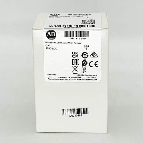 议价2080-LCD液晶显示器罗克韦尔Allen-Bradley全新Micro810 2080