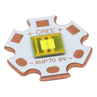 平面7070头灯珠xhp70平头6V白光汽车大灯强光射灯芯led激光源15w