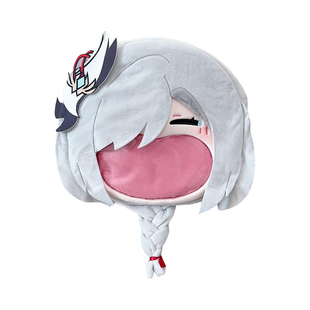 原神大嘴痛包斜挎包周边申鹤痛包双肩包娃包收纳透明展示单肩书包