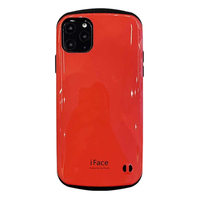 iFaceCase适用苹果iphone11手机壳防摔壳加厚加硬二合一11ProMax保护套全包壳11Pro镜面烤漆保护壳直板壳男女