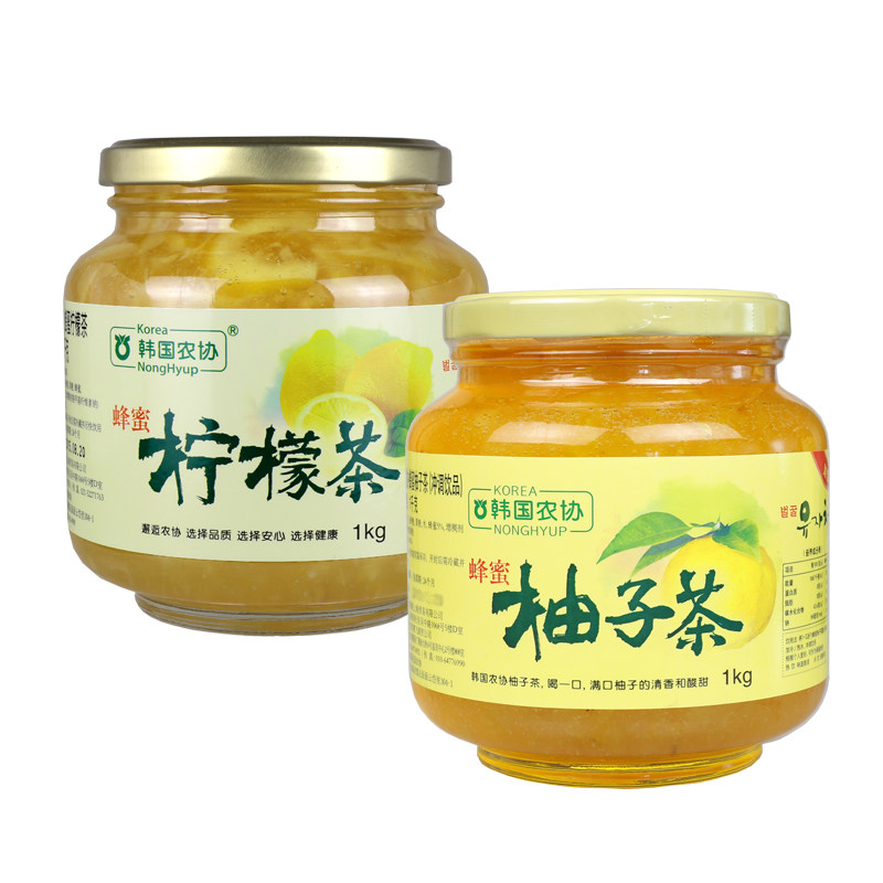 农协1kg两瓶原装进口蜂蜜柠檬茶