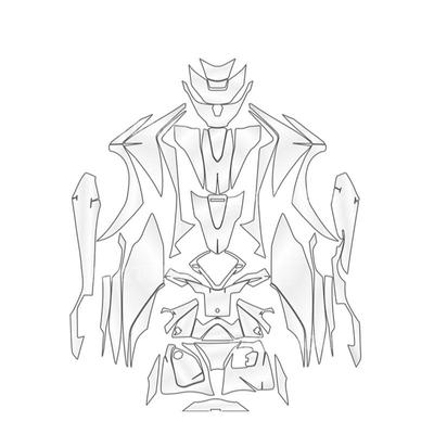 适用本田LEAD125佳御车衣贴纸