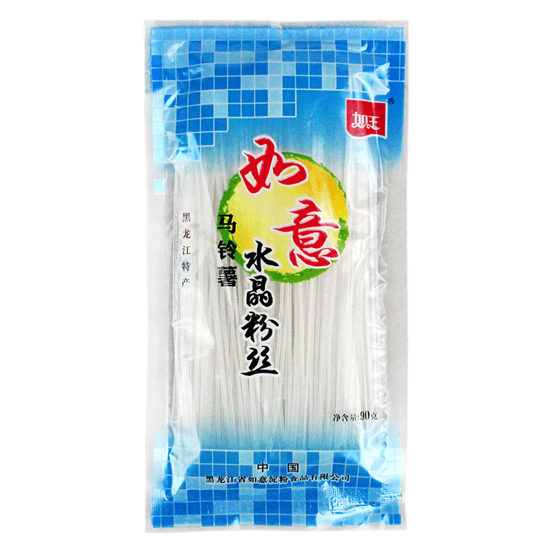 如玉马铃薯水晶粉条筋道弹滑
