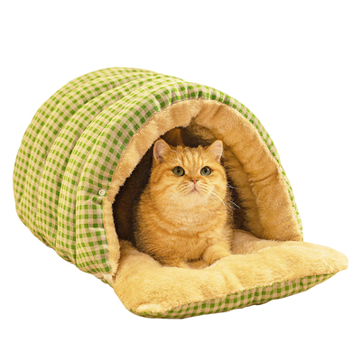 猫窝冬季保暖半封闭式加大又加厚