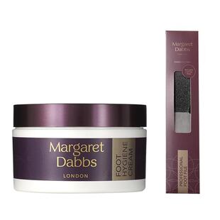 Margaret Dabbs英国进口足霜护脚霜+磨脚神器黑刚玉磨砂板去角质