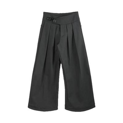 高腰显瘦阔腿裤CaraCLUB垂感夏季