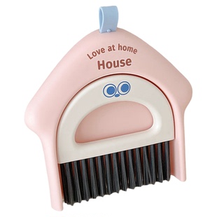 可爱桌面小扫把簸箕套装家用儿童书桌纸屑垃圾铲小簸箕迷你小扫帚