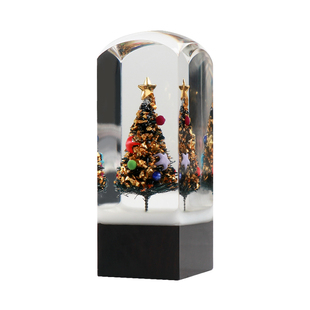 圣诞节礼物送国外客户创意树脂印章生日礼物送女生元旦新年礼物