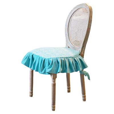 MissPeony防水丝绒椅子欧美法式