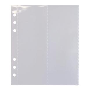 去造未来a5替芯透明4格内页明信片拍立得六孔收纳卡册活页本卡页