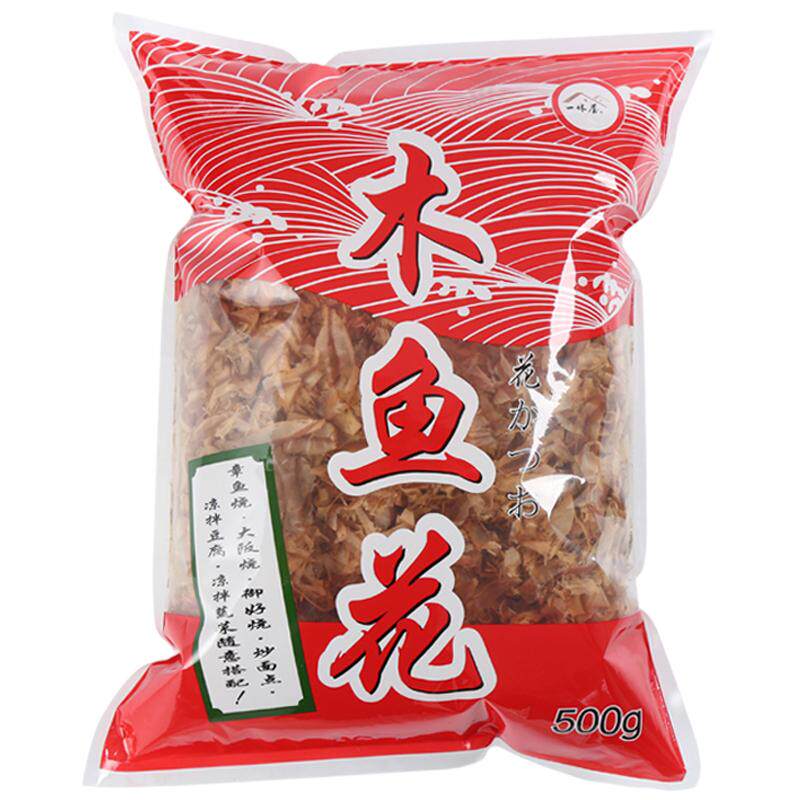 一休屋木鱼花商用大包装日本昆布鲣鱼章鱼小丸子刨柴鱼片一斤500g