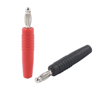 3mm香蕉插头/一体式黄铜镀镍/医疗仪器仪表/直插自焊banana连接头