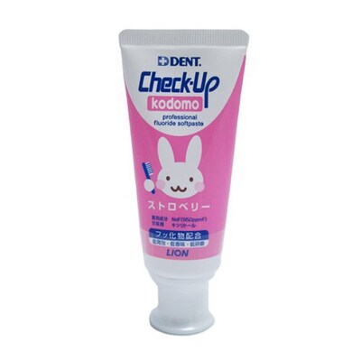 日本狮王checkup儿童牙膏
