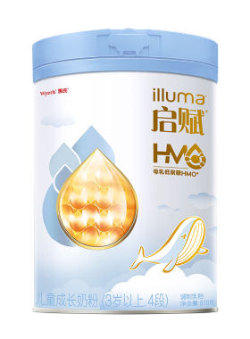 惠氏启赋蓝钻4段810g*3罐