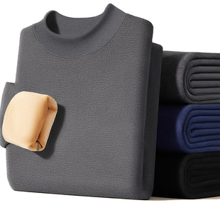 雅鹿保暖内衣男士加厚加绒德秋衣裤秋裤套装中老年人爸爸冬季保温