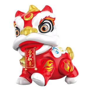 抖音同款国潮醒狮电动舞狮婴儿0一1岁玩具宝宝益智早教儿童男女孩