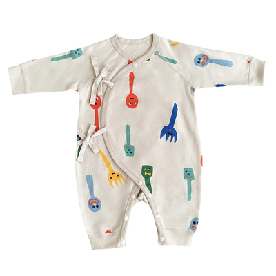 初生婴儿超美卡通连体衣带帽套装