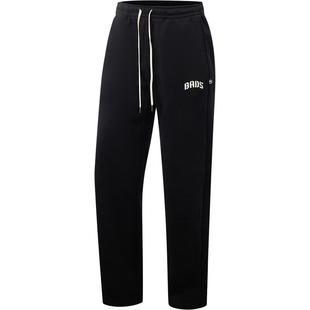 李宁卫裤男士新款反伍BADFIVE长裤保暖黑色裤子加绒休闲运动长裤