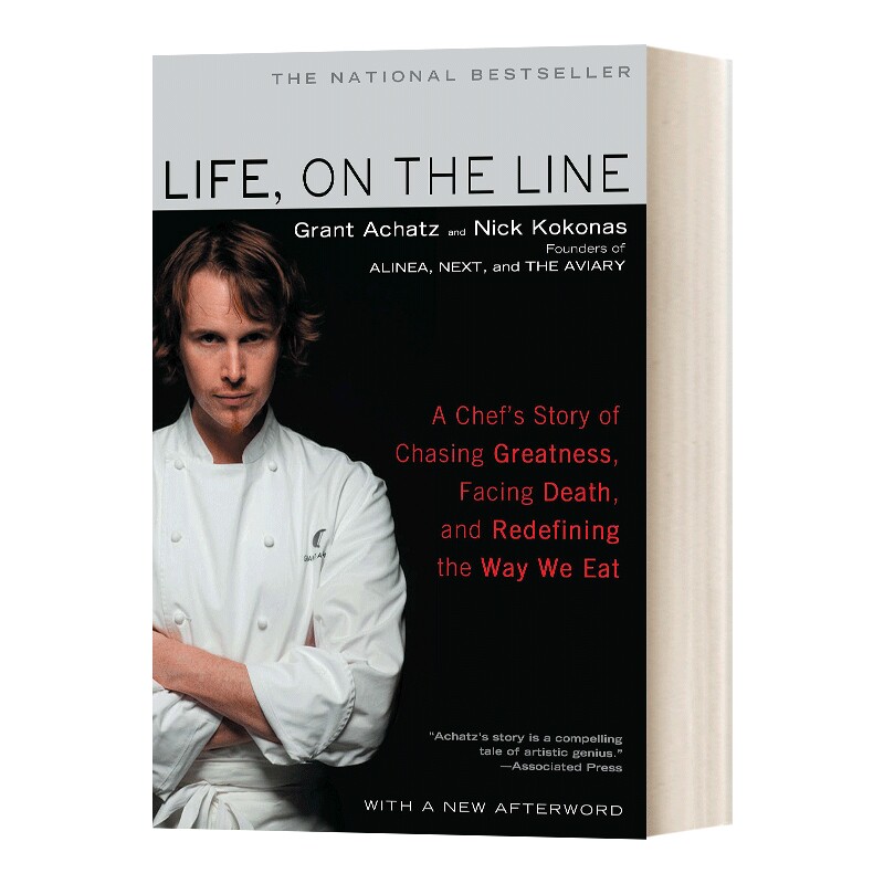 英文原版 Life on the Line 生命,不确定 米其林三星餐馆Alinea主厨Grant Achatz的故事 英文版 进口英语原版书籍