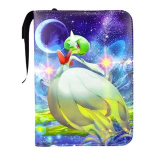 宝可梦卡册卡牌收藏册大容量4格9格带拉链皮质收纳册ptcg卡包卡套