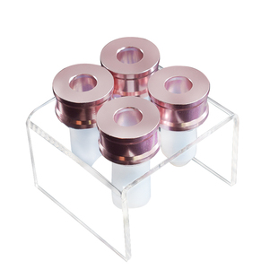 手工口红模具diy单孔一套雕花口红硅胶模具铝膜磨具脱模器12.1mm