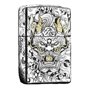 ZIPPO打火机官方正品 煤油防风芝宝错金银鱼跃龙门送男士朋友礼物