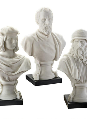 文艺复兴拉斐尔米开朗琪罗胸像