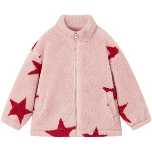 童装冬新品女童厚外套中大童保暖棉服儿童洋气外套潮