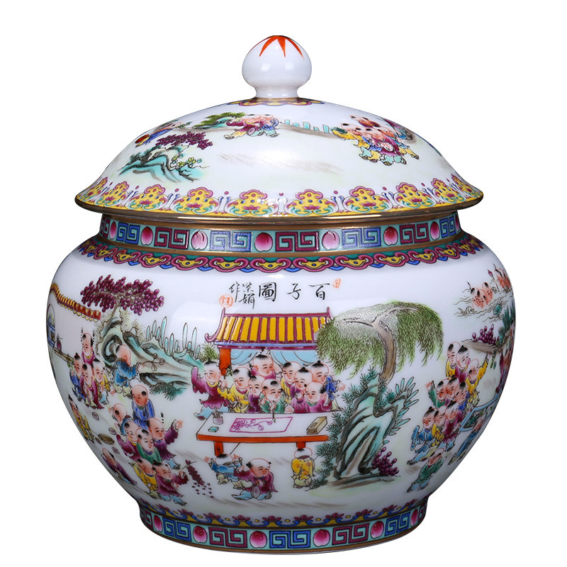 景德镇陶瓷器中式手绘茶室