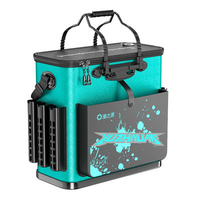 新款野钓专用一体成型加厚钓鱼桶