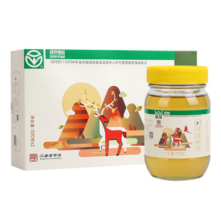 【团购送礼】老山绿色食品洋槐蜂蜜礼盒500克/瓶*2瓶