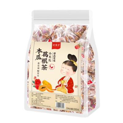 女神花茶木瓜葛根茶红枣枸杞组合