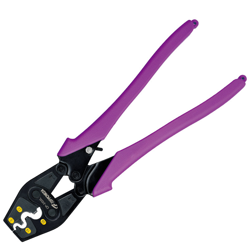 拓伏锐进口压线钳端子钳专业棘轮象鼻子YO裸端子压接钳冷压接钳子