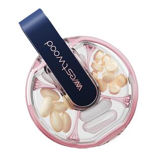 Auramoon.Westwood.药盒四格圆型专业高端防潮品质储药盒| 斯塔