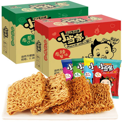 小当家干脆面干吃方便面