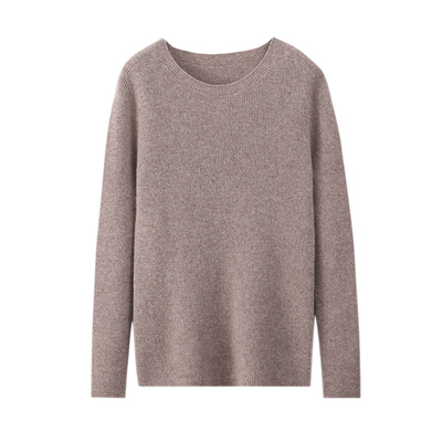 美爆了！新款圆领毛衣女秋冬