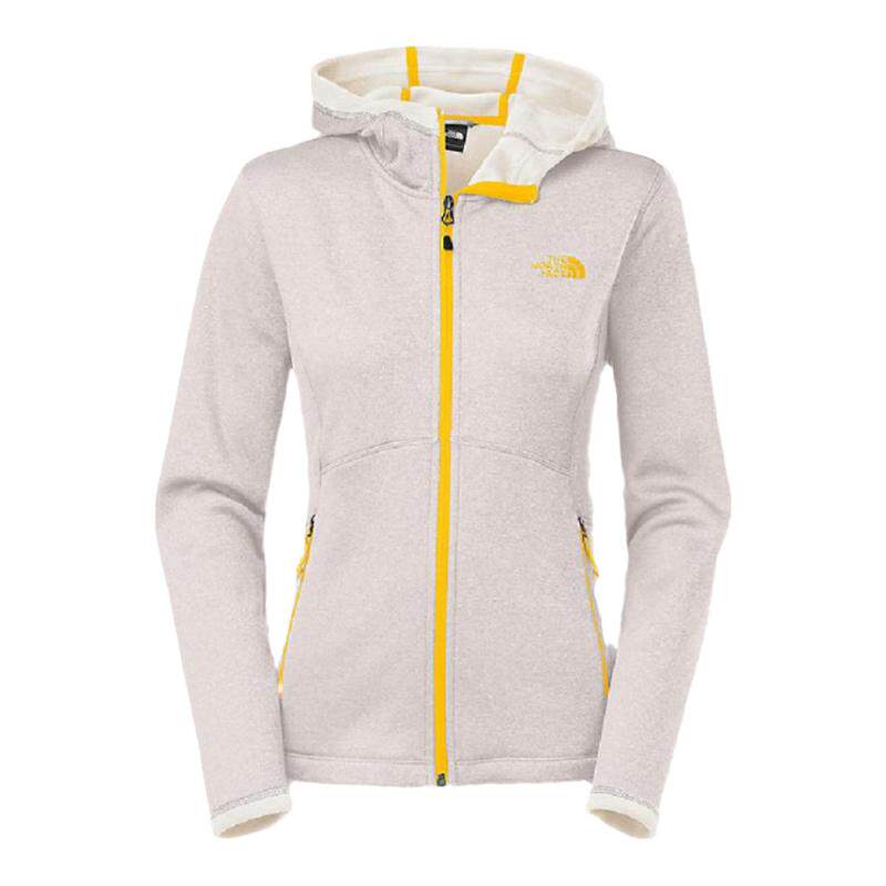 美国直邮THE NORTH FACE/北面C1Z93女抓绒布连帽长袖卫衣包邮