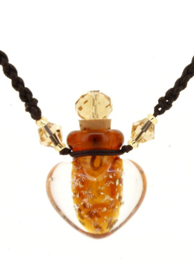 夜光迷你琉璃精油瓶随身香薰吊坠