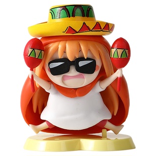 Q版干物妹潮玩摆件车内饰品摆件生日礼物办公室工位摆件可爱治愈