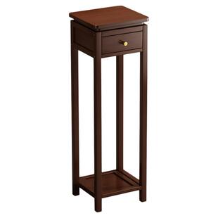 花架子客厅落地式高端中式花盆托架2026新款不占地方的植物摆放架