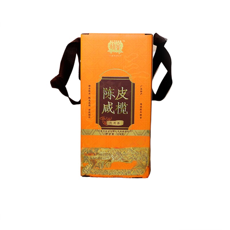 旗峰陈皮咸榄代用茶150g玻璃罐装