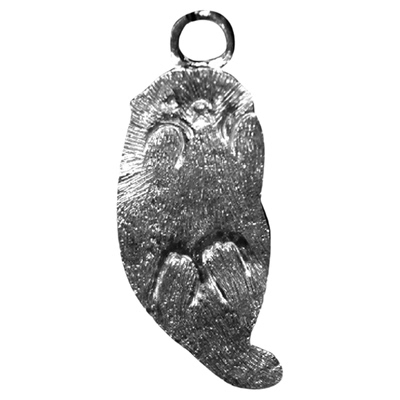 ooohhooo手作银海獭项坠