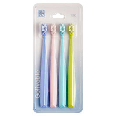 三笑可洁可净给力G008N成人软毛小头 男女家用组合 家庭装牙刷