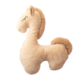 新生儿摄影道具马年小马白马摆拍玩偶婴儿宝宝月子满月照装饰摆件