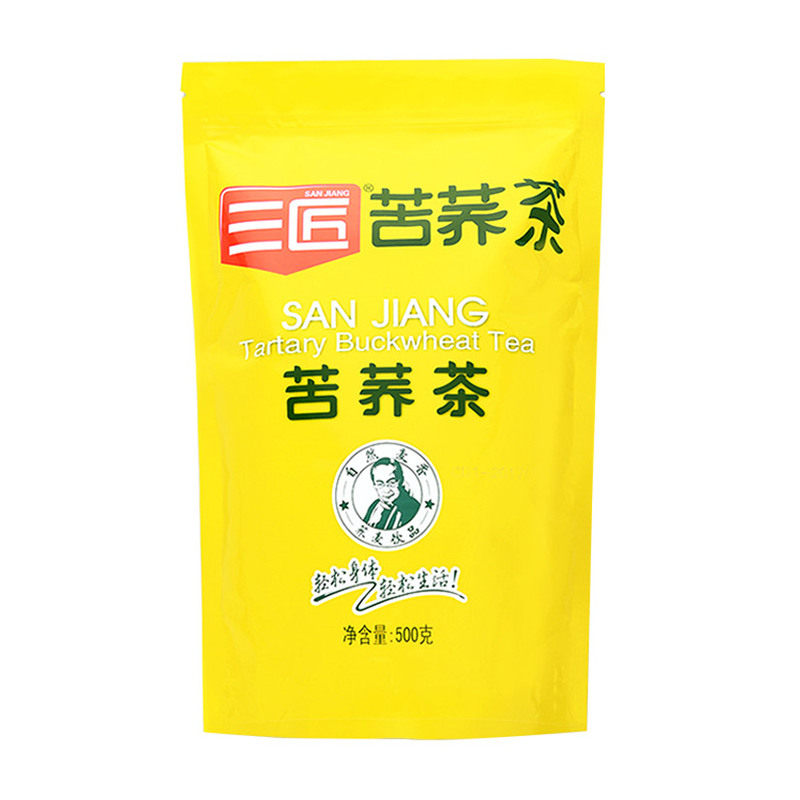 4送1三匠苦荞茶500克西昌大凉山荞麦茶苦荞香茶 花草茶宜搭大麦茶