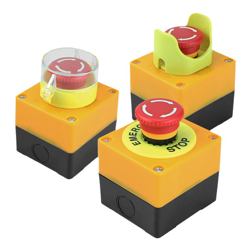 電梯急停開關(guān)按鈕盒防水保護(hù)罩貨梯升降機(jī)電源緊急啟動(dòng)NO停止STOP