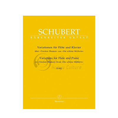 舒伯特变奏曲长笛和钢琴